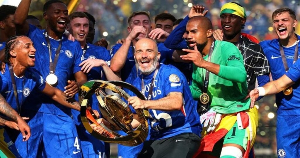 Chelsea menjadi juara Piala Dunia Antarklub 2025. The Blues menggilas Paris Saint-Germain 3-0 di final, Senin (14/7) dini hari WIB.
